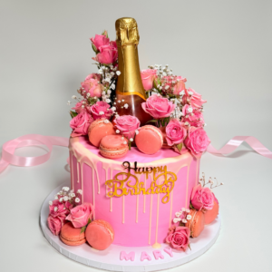 champagne-cake